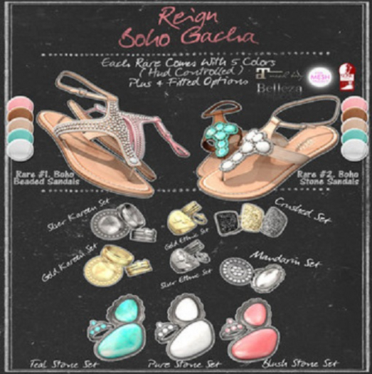 REIGN.- BOHO RINGS- Mandarin Set