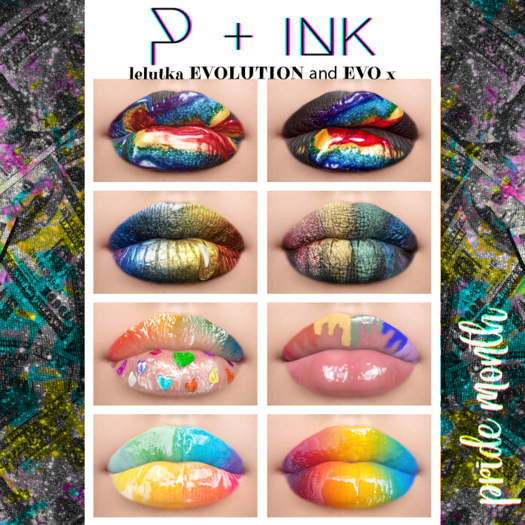 pride month lipstick collection [ P + ink ] APPLIER