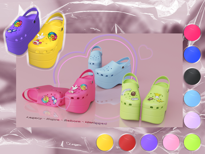 Gelato - Platform Kcrocs - MURAKAMI