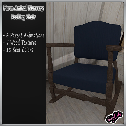 *BabyCakes ~ Farm Animal Nursery ~ Rocking Chair