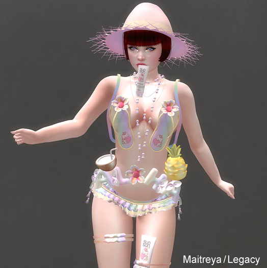 * Aloha * Rainbow Outfit *