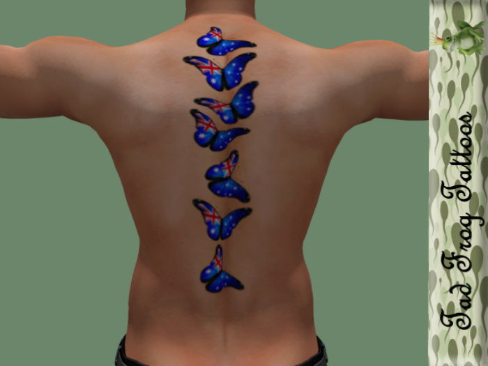 Australian Butterflies Tattoo 1