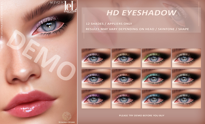 DEMO [SYN] Synergy HD Eyeshadow Miami LEL EVO/EVO X