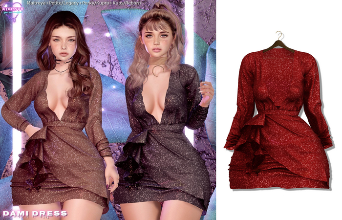 [Eternus] Dami Dress Red