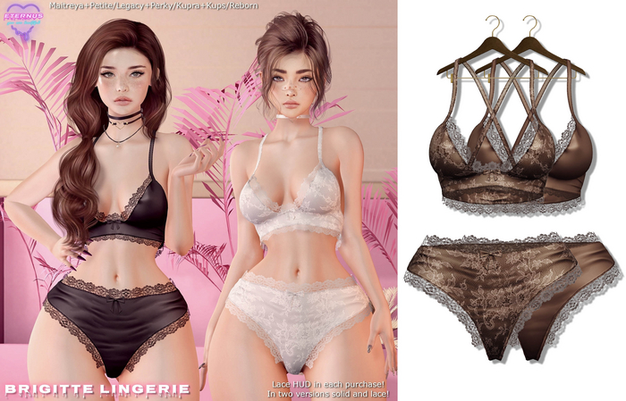 [Eternus] Brigitte Lingerie Chocolate