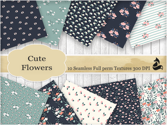 FF- Cute Flowers Seamless Textures