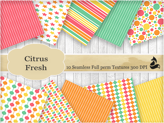 FF - Citrus Fresh Seamless Textures