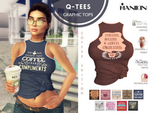 Manikin - Q-Tees - Coffee Tops - Fatpack