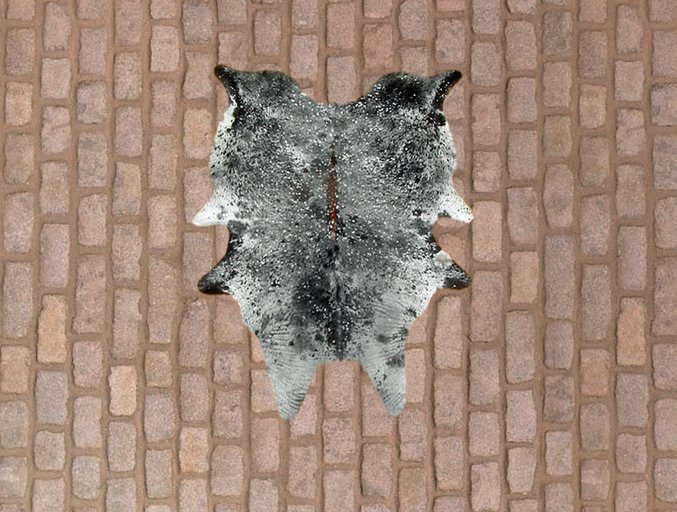 wolf fur rug