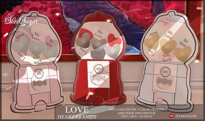 *SS* Love Heart Frames