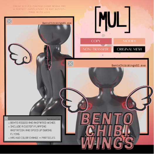 [MUL] Bento Chibi Wings