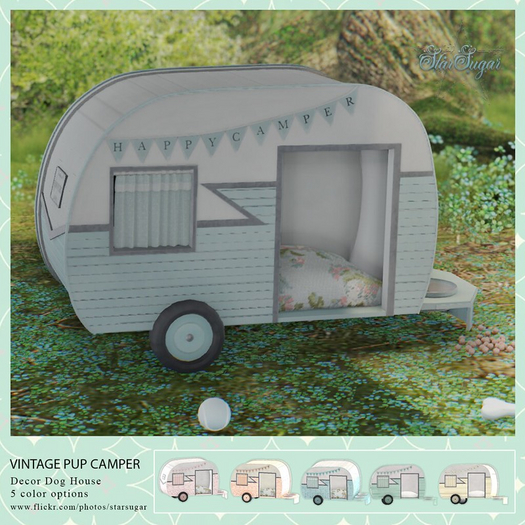 *SS* Vintage Pup Camper