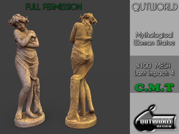 .::QUTWORLD Mythological Woman Statue::.FP