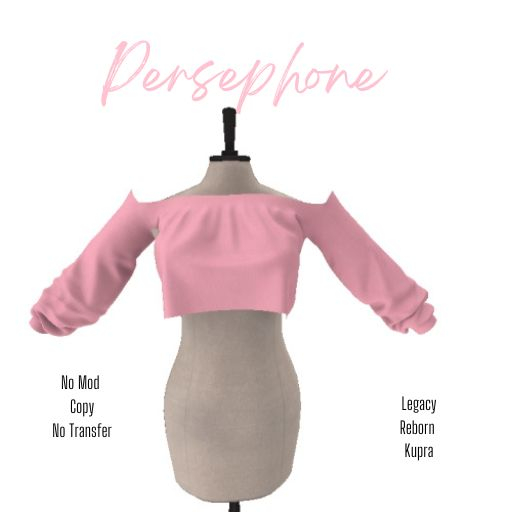 PC Basic Witch Crop Top Pink