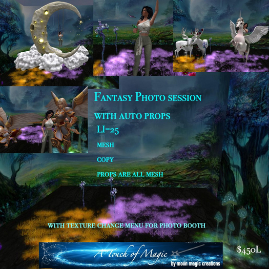 Fantasy Photo session with texture change menu & Props Box 25