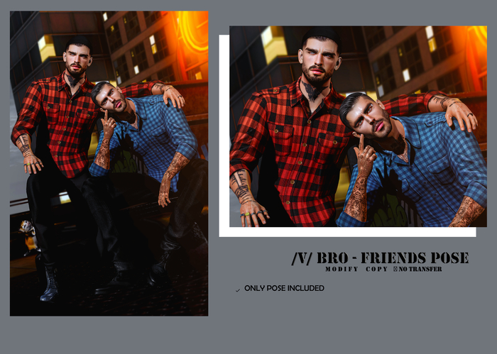 /V/ Bro - Friends Pose