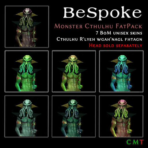 BeSpoke - Monster Cthulhu - Skin Fatpack