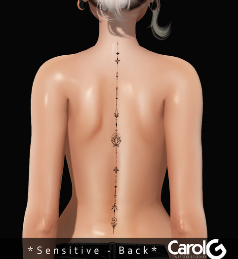 [CAROL G] Sensitive TaTToo - Back