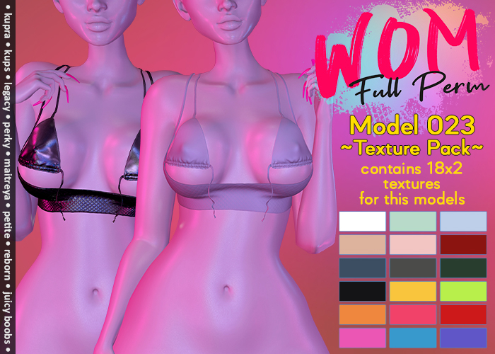 WOM - Texture Pack - Model 023