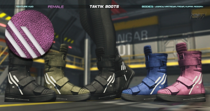 [N.c] - Taktik Boots / Female / Pink