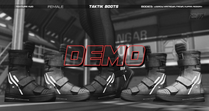 [N.c] - Taktik Boots / Female / DEMO