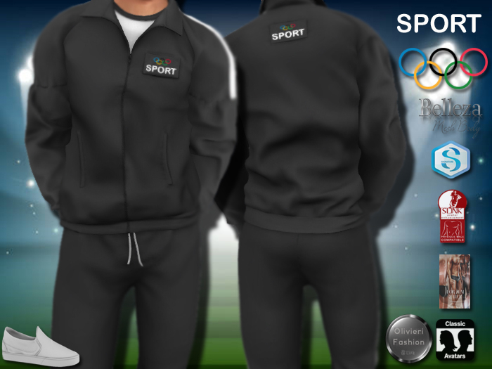 SPORT (M) OLYMPICS BLACK