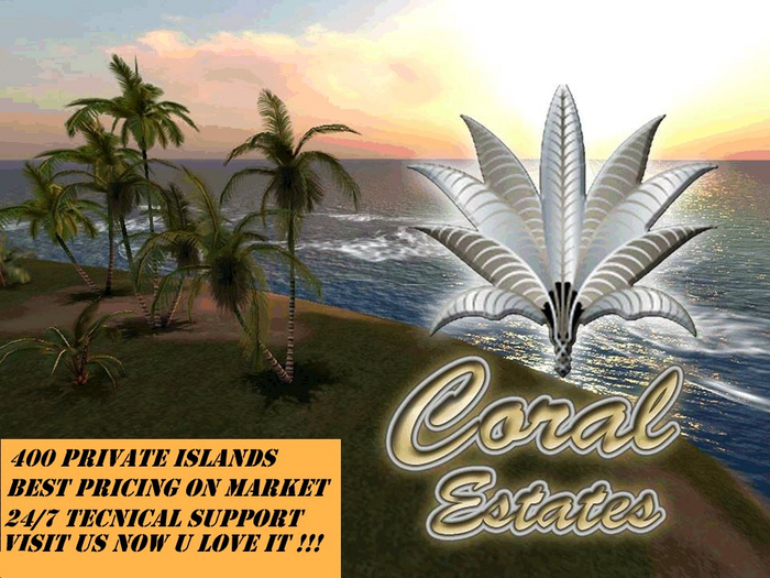 3- 4096 Sqm - 624 Prims - 1125L$/Week TROPICAL PARADISE 3