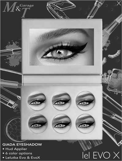 M&T Giada Eyeshadow Hud Applier  - LeLUTKA DEMO