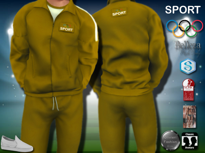 SPORT (M) OLYMPICS YELLOW