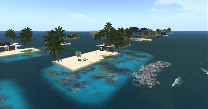 ~~~~~2- 2048 Sqm - 624  Prims - 1000L$/Week TROPICAL PARADISE