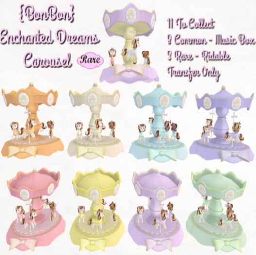 {BonBon} Enchanted Dreams Carousel {Red}