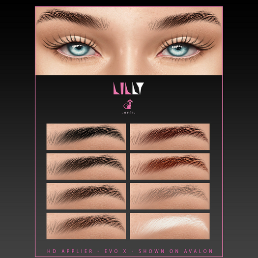 A R T E - Lilly Eyebrows [LeLutka Evo HD]
