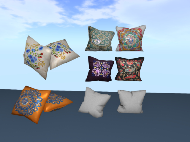 Set of pillows - FULL PERM
