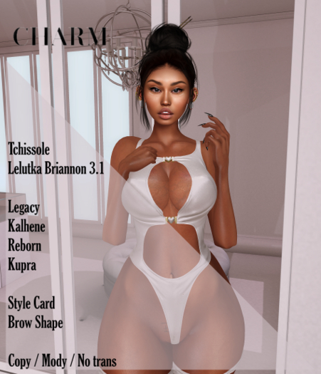 CHARM - Tchissole Shape for LEL Briannon 3.1
