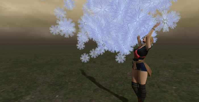 Confetti Thrower/Tosser - Snowflake (yay cheering sound)