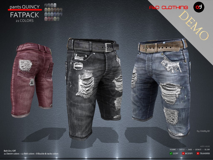 A&D Clothing - Pants -Quincy-  DEMOs