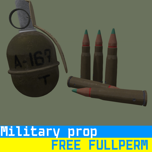 FREE Static Military props