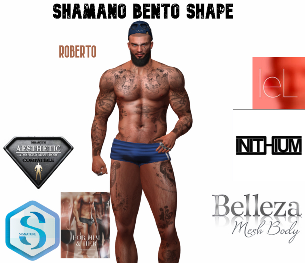 Shape ROBERTO+ gift tattoo