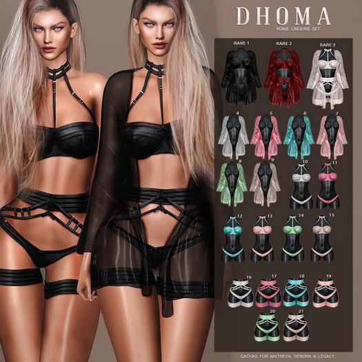 8. Dhoma Ronie Robe Lara Green