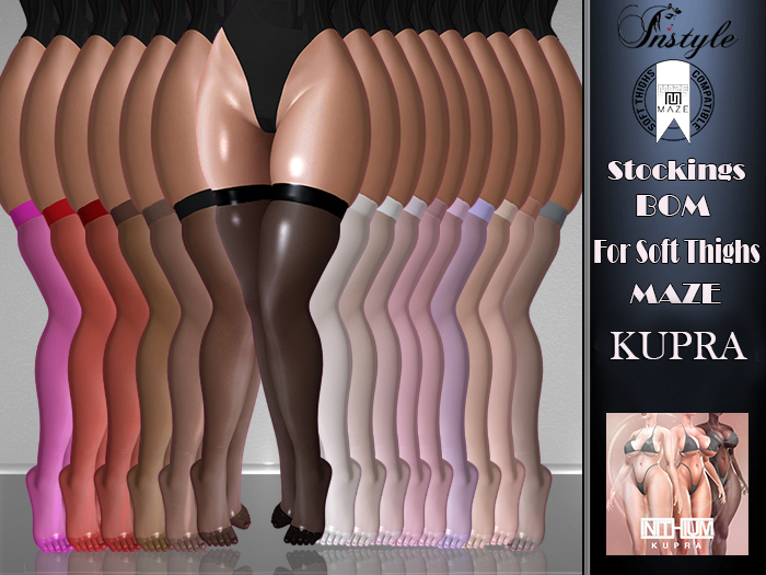 Stockings BOM for Soft Thighs MAZE-Fat Pac3-KUPRA