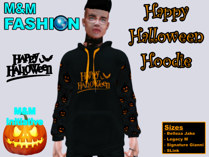 M&M Fashion - Happy Halloween Hoodie
