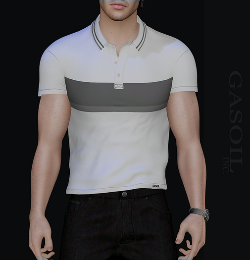 [GL - inc.] - ROBERT POLO WHT-GREY