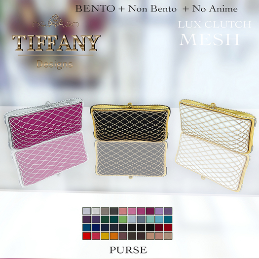 ::TD:: Lux Clutch ~ Purse