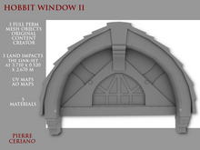 Hobbit window 2 - 3 LI - 3 FULL PERM Meshes