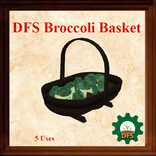 DFS Broccoli Basket - REAL DFS Basket