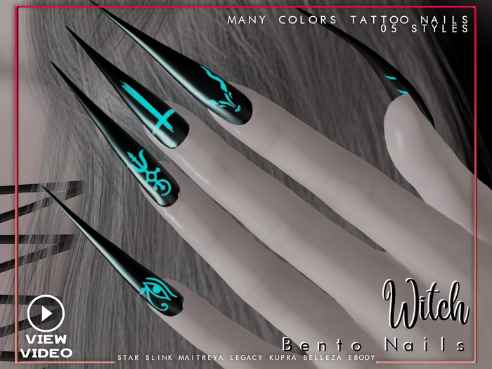 UA - Nails Witch BENTO (Boxed)