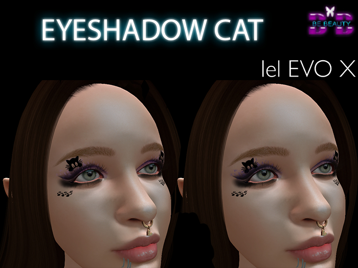 Be Beauty-Eyeshadow cat-Lelutka EvoX