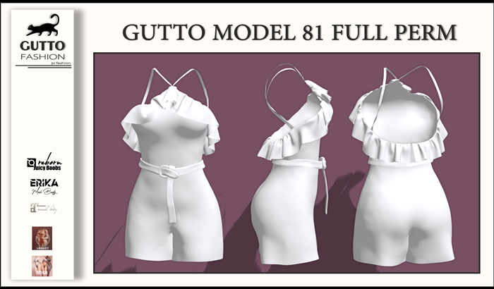 !GUTTO! MODEL 81  FULL PERM