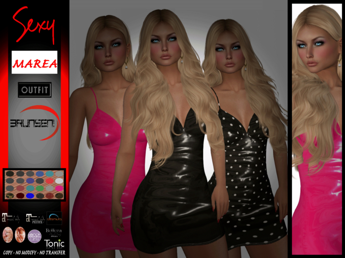 Brunsen Couture - Marea Luxury Dress FATPACK