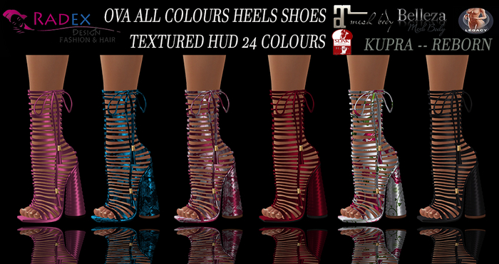 RADEX Mesh Ova All Colours Heels Shoes